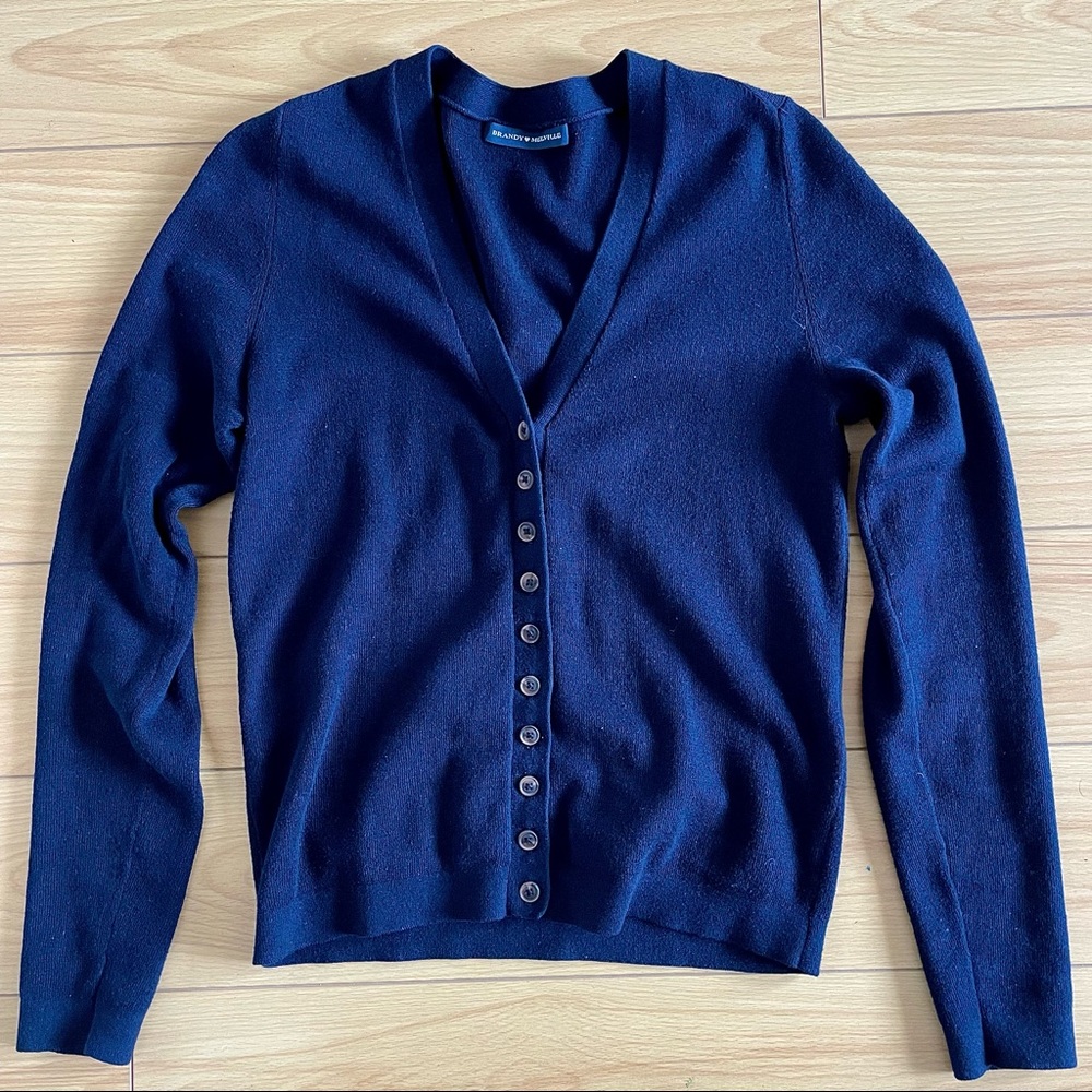 Brandy Melville Navy Cardigan One Size
